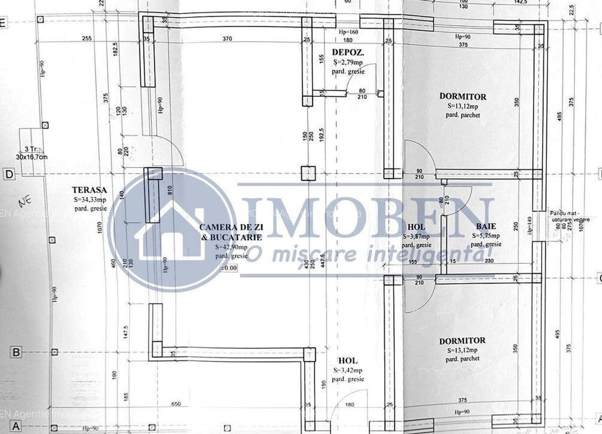 Casa pe parter-Teren 500mp-Bariera Valcii-constructie nou... - 2