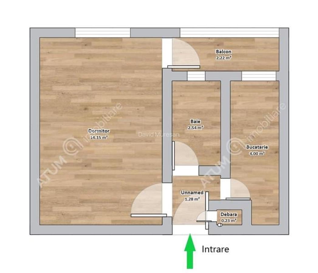 Garsoniera cu balcon si debara in zona Broscarie din Sibiu - 5