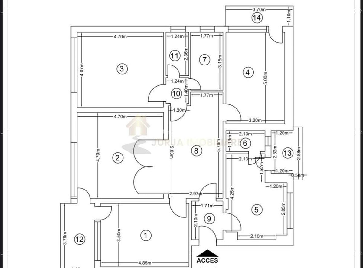 APARTAMENT 4 CAMERE 120 MP UTILI | 3 BALCOANE 15 MP | GARAJ | ZONA PIATA CIPARIU - 1