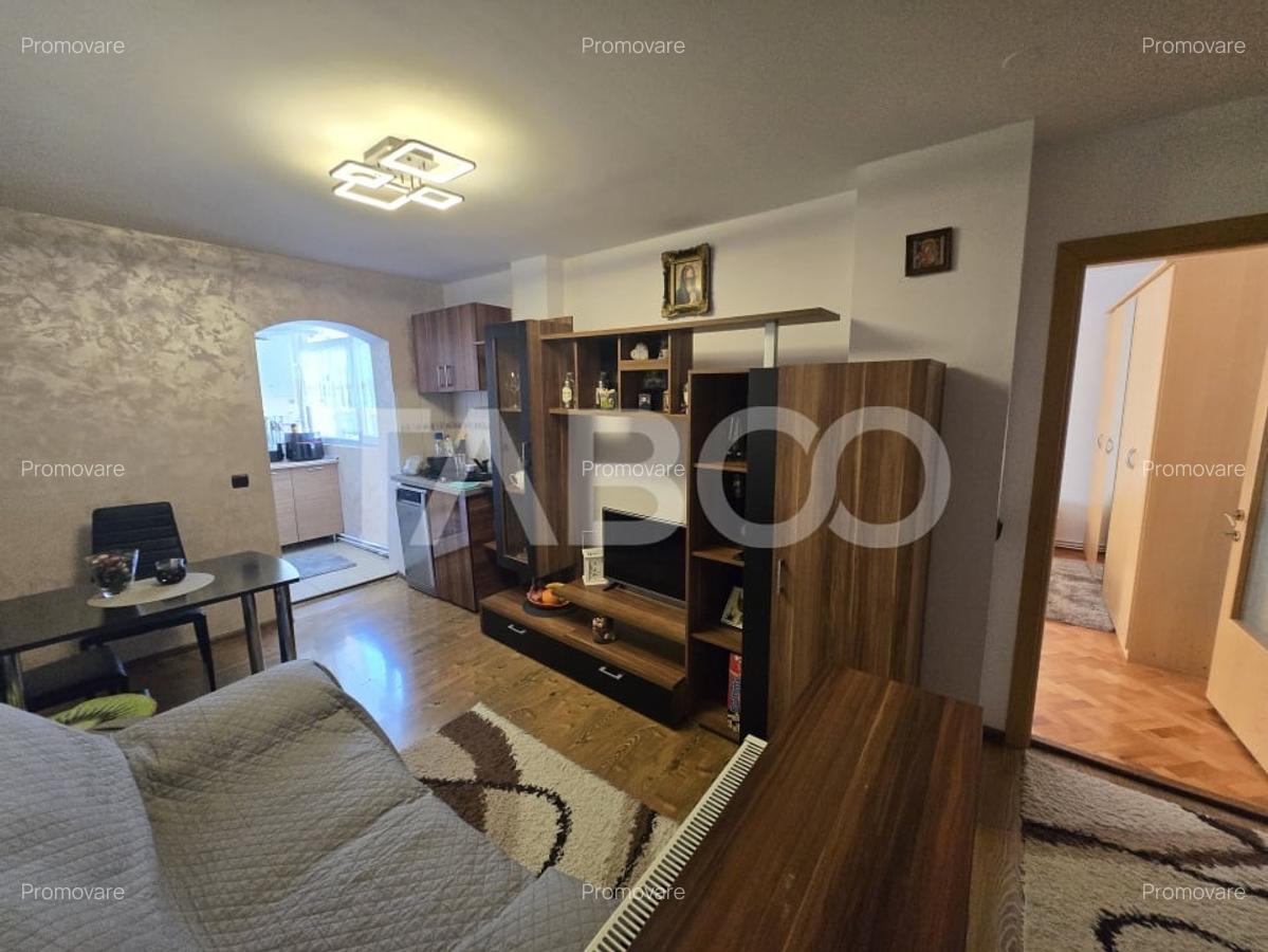 Apartament 3 camere 68 mpu decomandat cu balcon zona Siretului Sibiu - 9