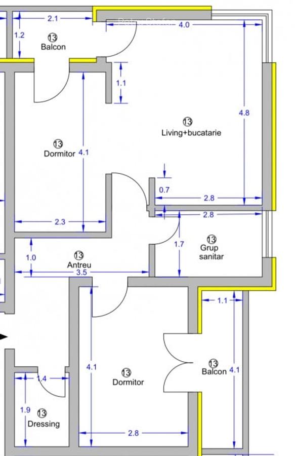 DIRECT DEZVOLTATOR, DISPONIBIL IMEDIAT, APARTAMENT CU 3 CAMERE - 11