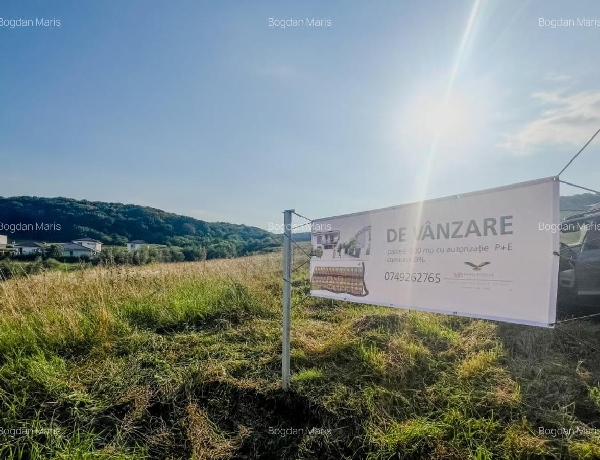 Oportunitate buna de investitie|parcela de 500m2 utili autorizata - 2