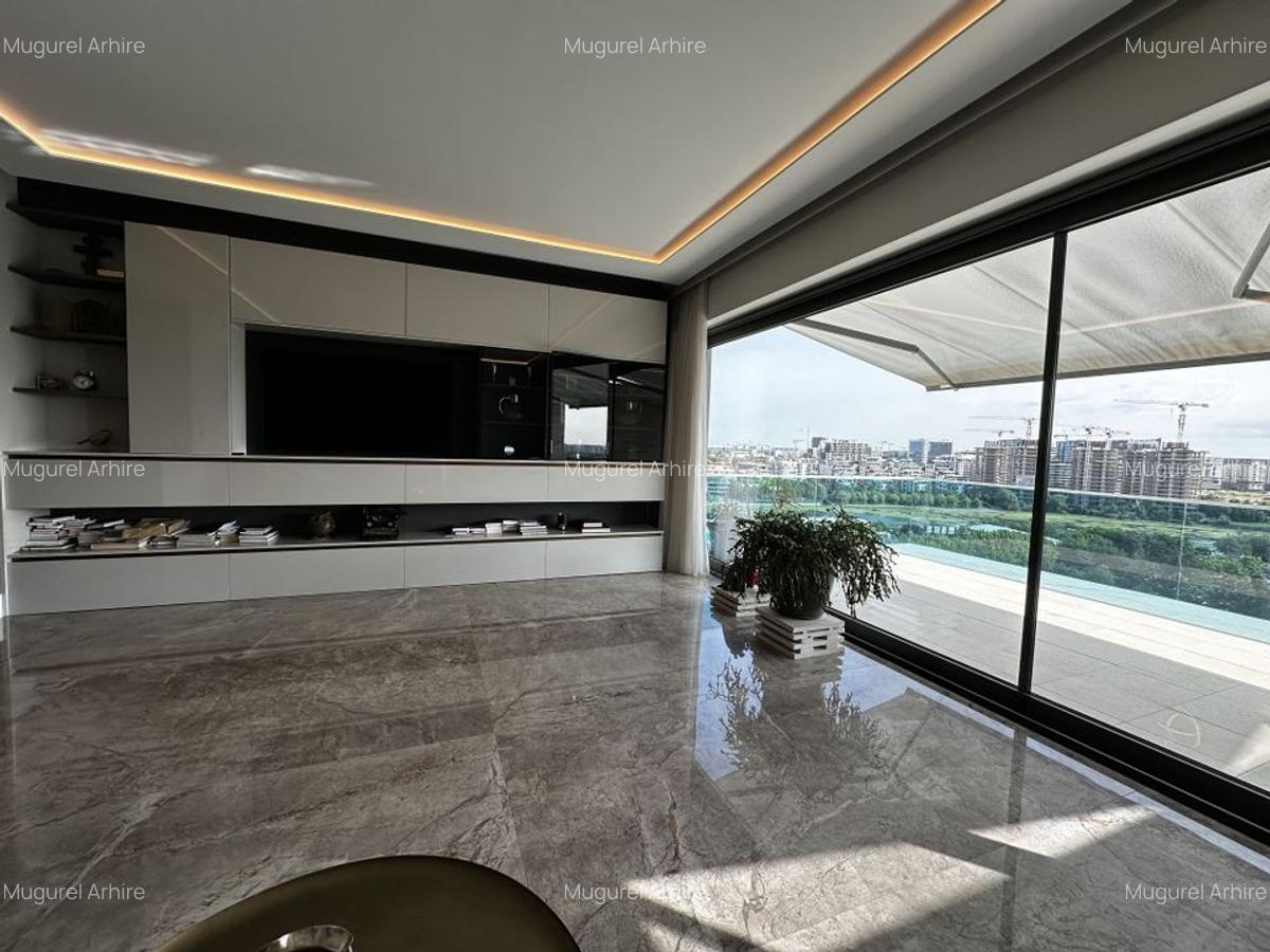 Penthouse Spatios cu Vedere catre Lac in Floreasca - 4