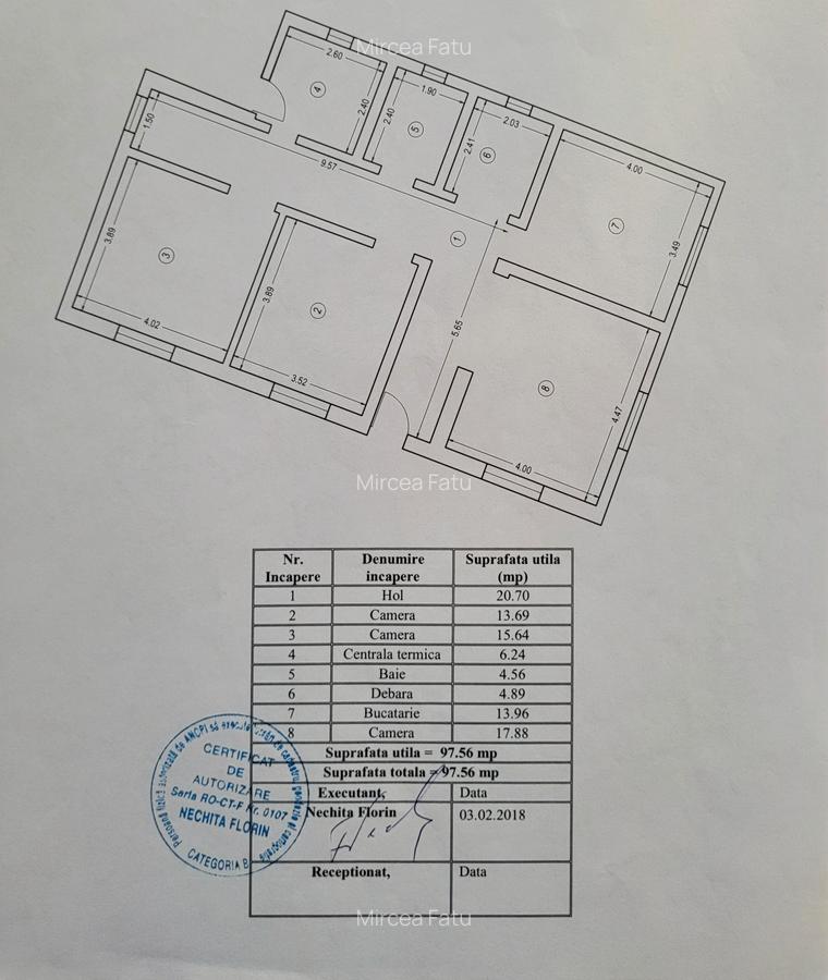 Casă cu 3 camere în Vest - 10