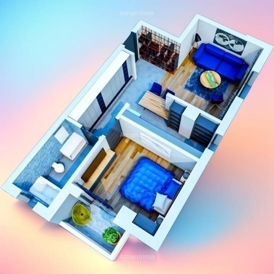 Apartament 2 camere, de vânzare în zona Vișan, Iași - 1