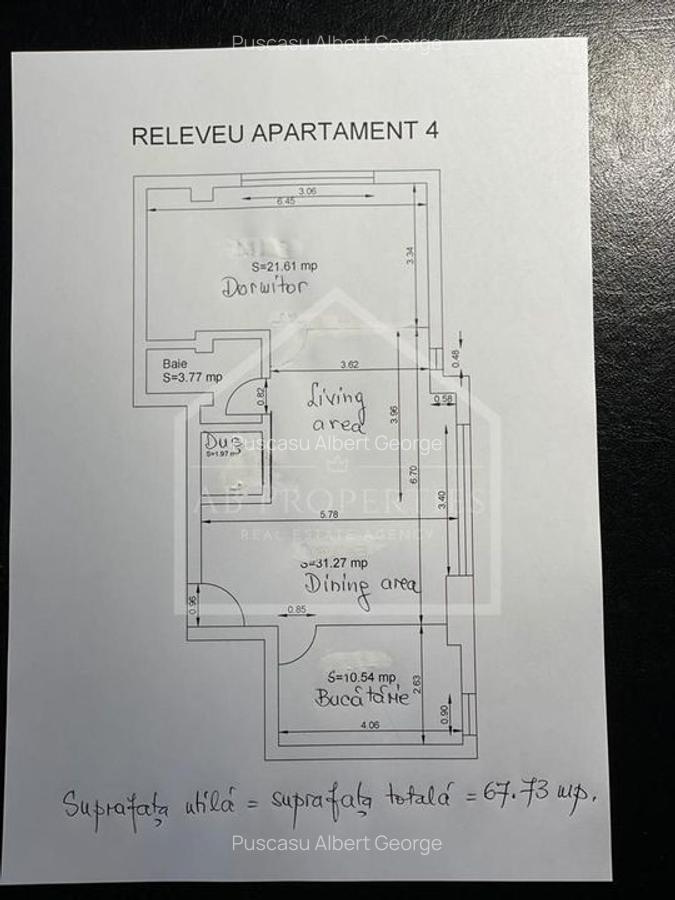 Apartament cu 2 camere nedecomandat, mobilat în Dămăroaia - 8