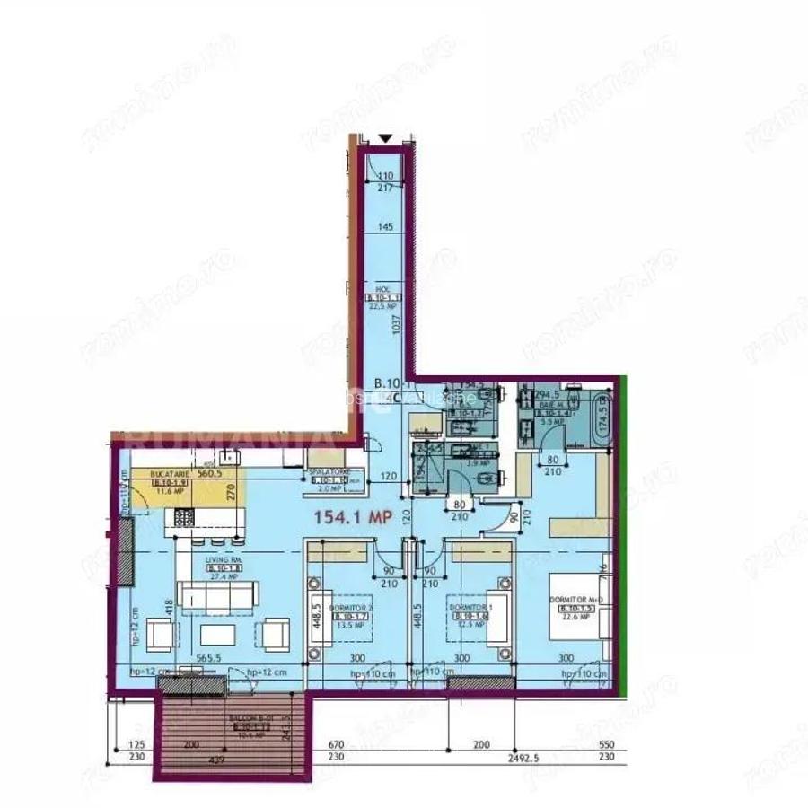 Panoramic View 16 Floor | 4 Rooms 154SQM | One Verdi Park - Floreasca - 13