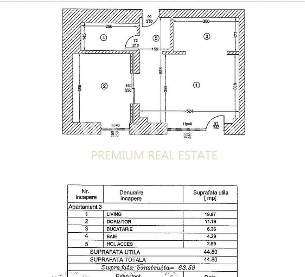 Apartament cochet cu 2 camere, finisaje lux,, mobilat, parcare, 20mp terasa - 11