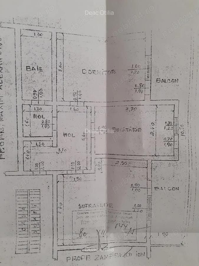 Vand ap 2 camere, Tecuci, etaj 1 4 - 3