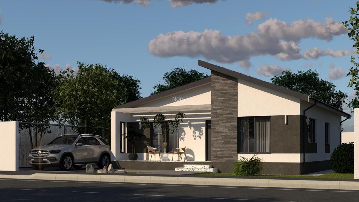 Casa pe parter - 4 camere, teren 350 mp - Vidra - 3