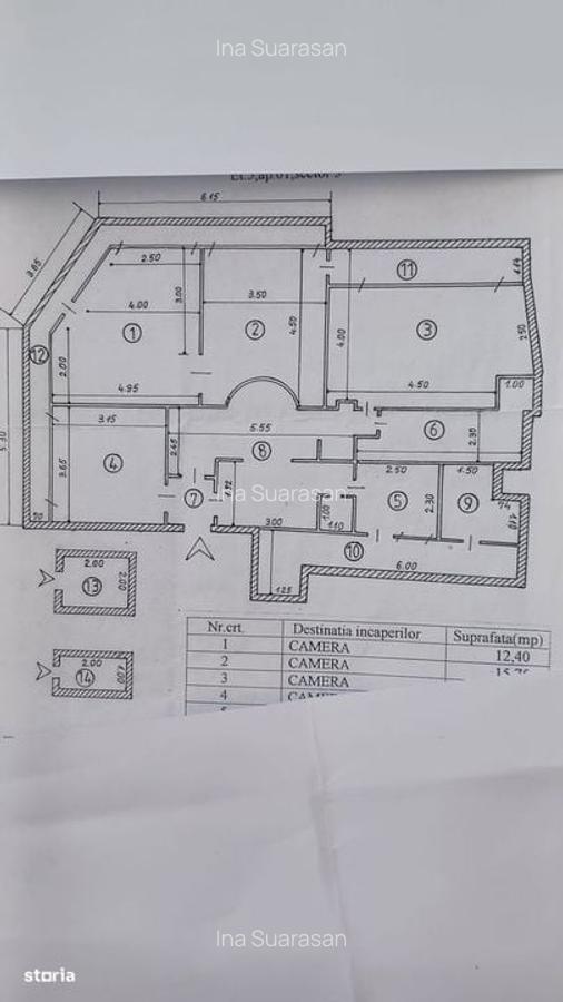 Penthouse 4 camere - Ultracentral, 125 mp, nemobilat, balcon panoramic - 20