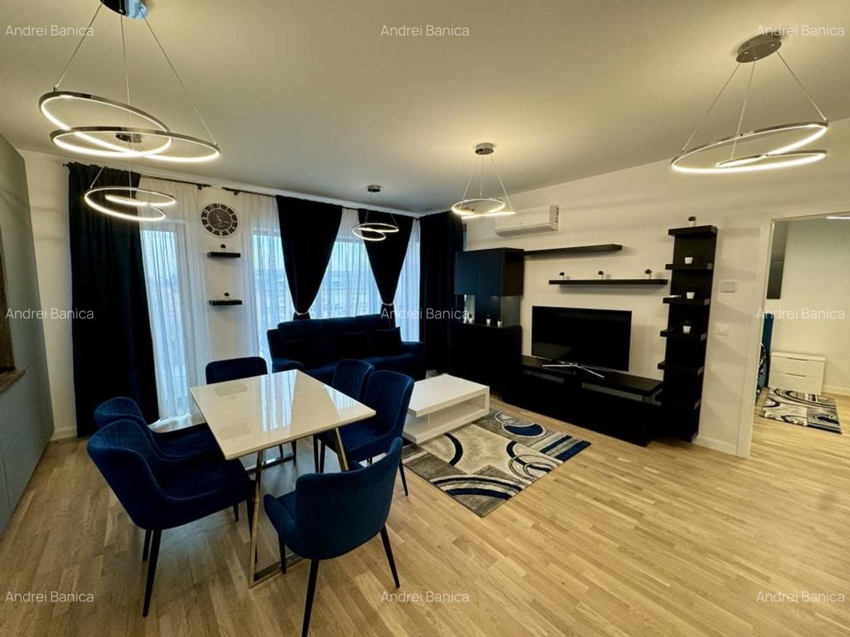 Apartament cu 2 camere semidecomandat, mobilat în Băneasa - 3