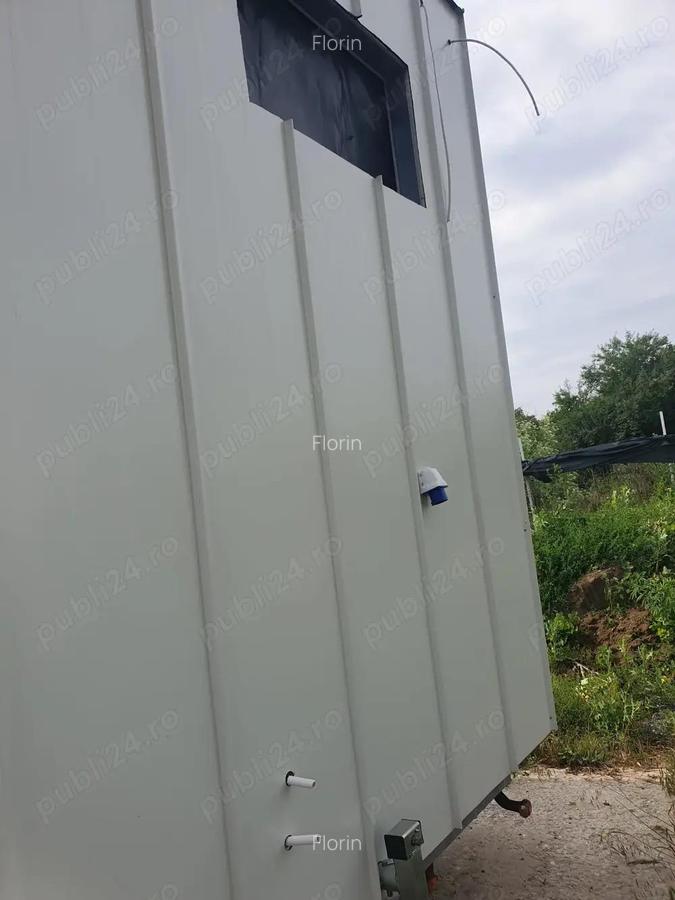 Tiny House la Ro?u pe Trailer Black Friday - 3