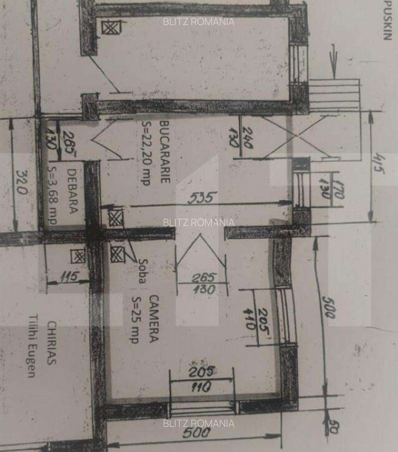 Casa cuplata, 51 mp utili+29mp teren pentru garaj, curte com - 4
