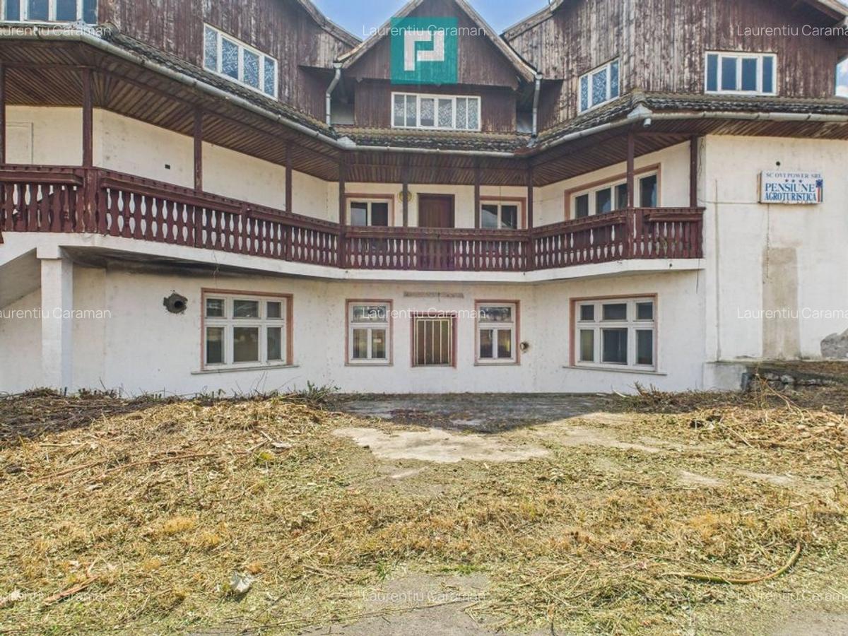 Pensiune cu teren 6464 mp in Geoagiu pe Raul Mureș - 1