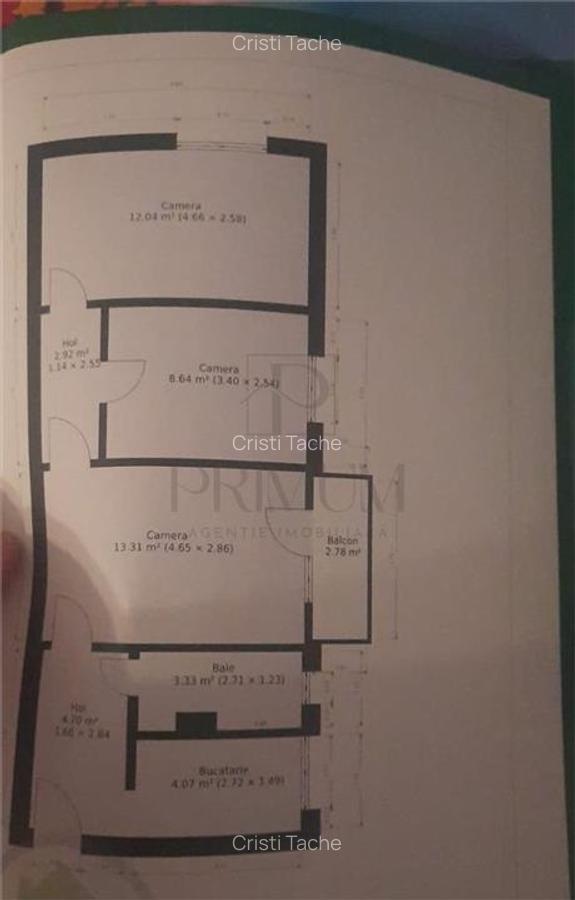 SPITALUL JUDETEAN - ETAJ 1 - BLOC IZOLAT - 3 CAMERE - MOBILAT - BALCON DESCHIS - 4