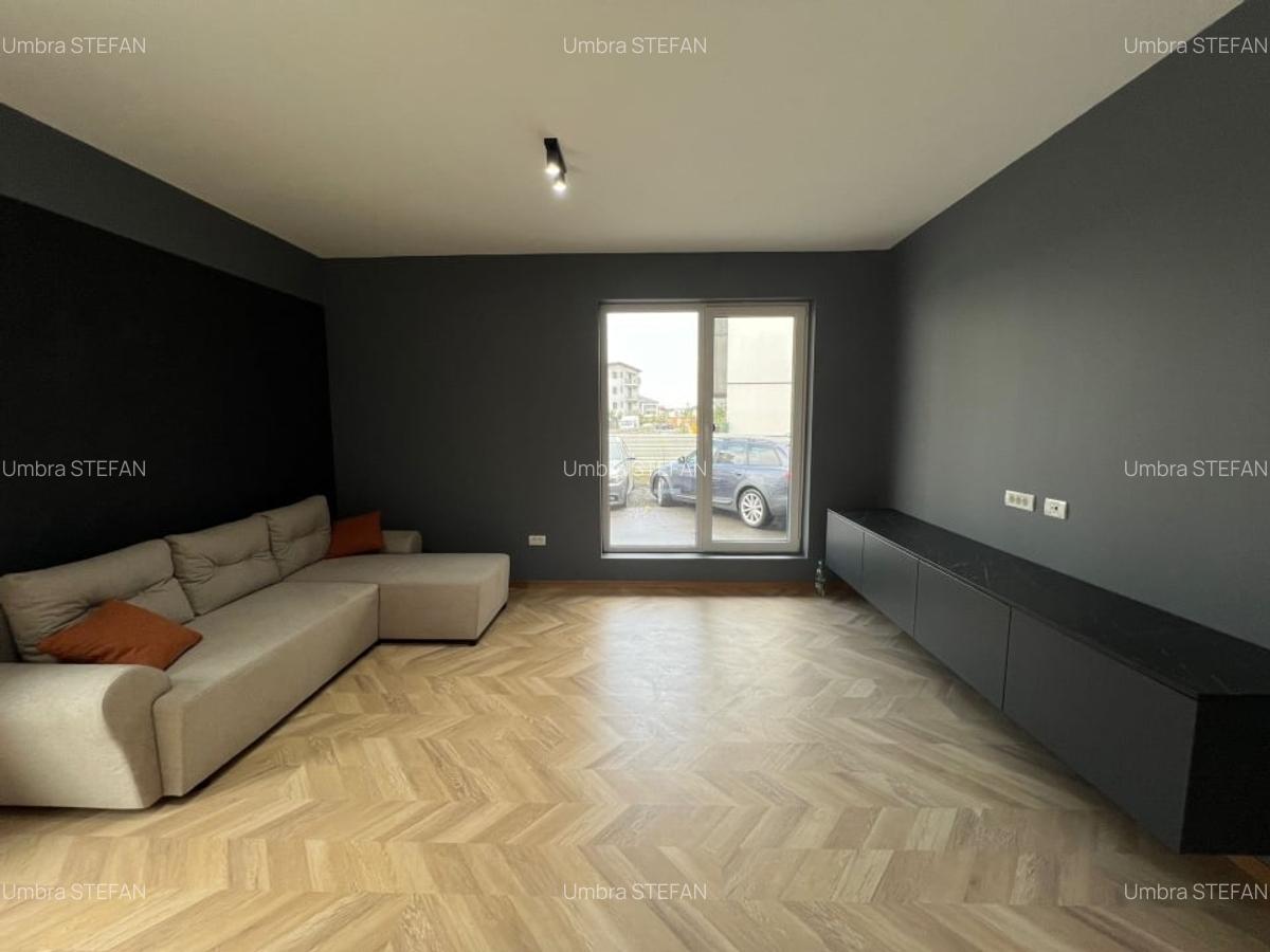 Apartament de vânzare,Com Giroc,la parter ,cu parcare,tot mobilat cu terasă 30 m - 1