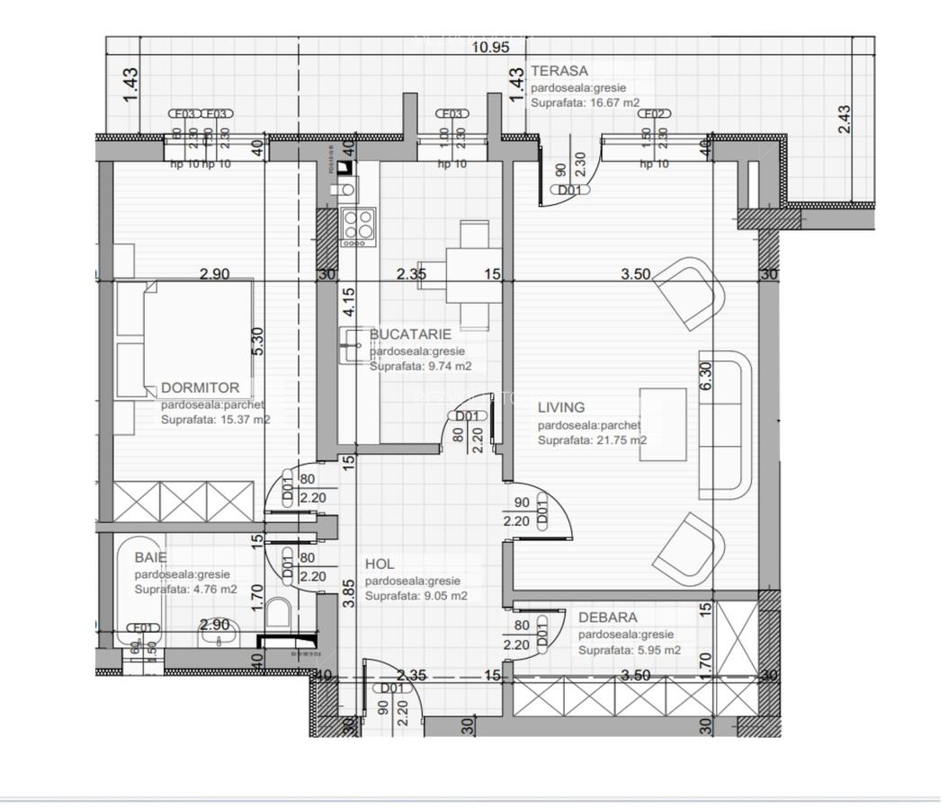 Apartament premium mobilat  - M.Viteazu - 5