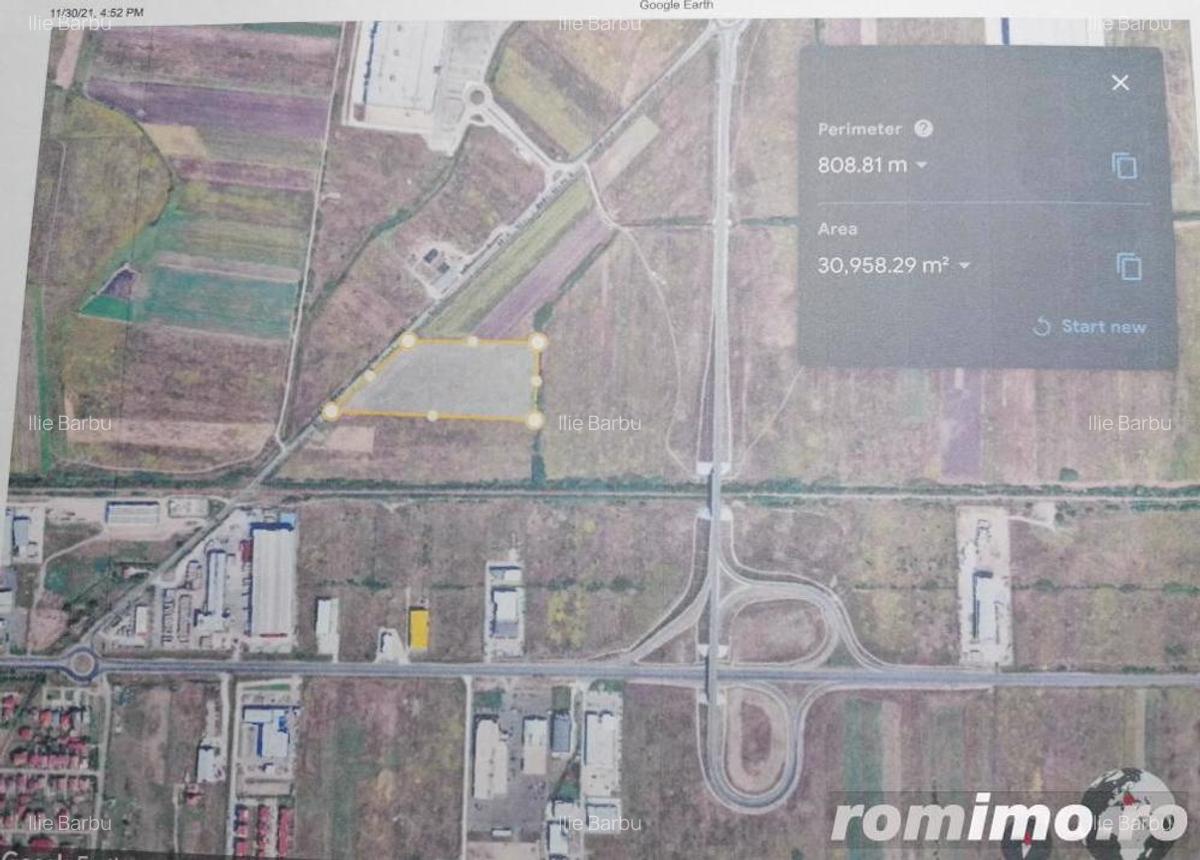 Teren Intravilan Constructii Ediliatre P+3E POT 55% Ghiroda-Aeroport - 2