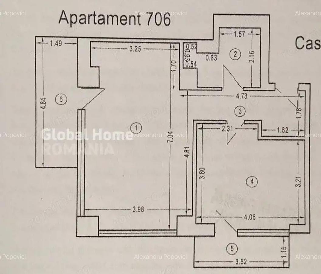 Apart 2 cam 63MP | Mamaia Nord | Vedere catre lac si mare | Nuba | Loc d parcare - 17