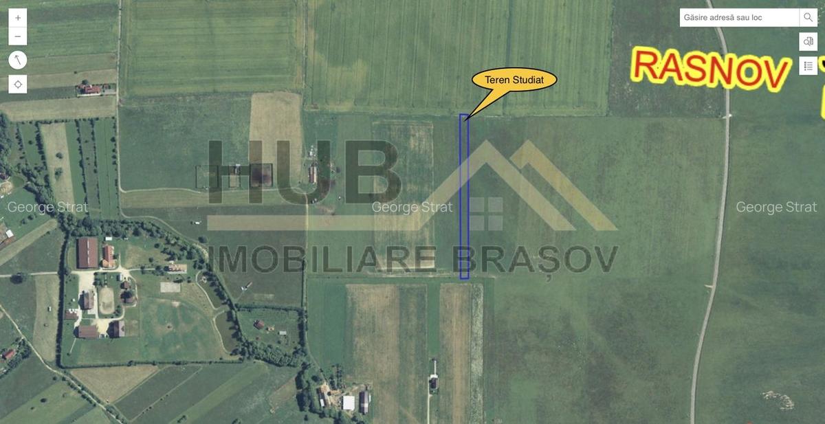 COMISION 0% | Teren de Vanzare Glajarie Rasnov | 4.500mp Extravilan - 3