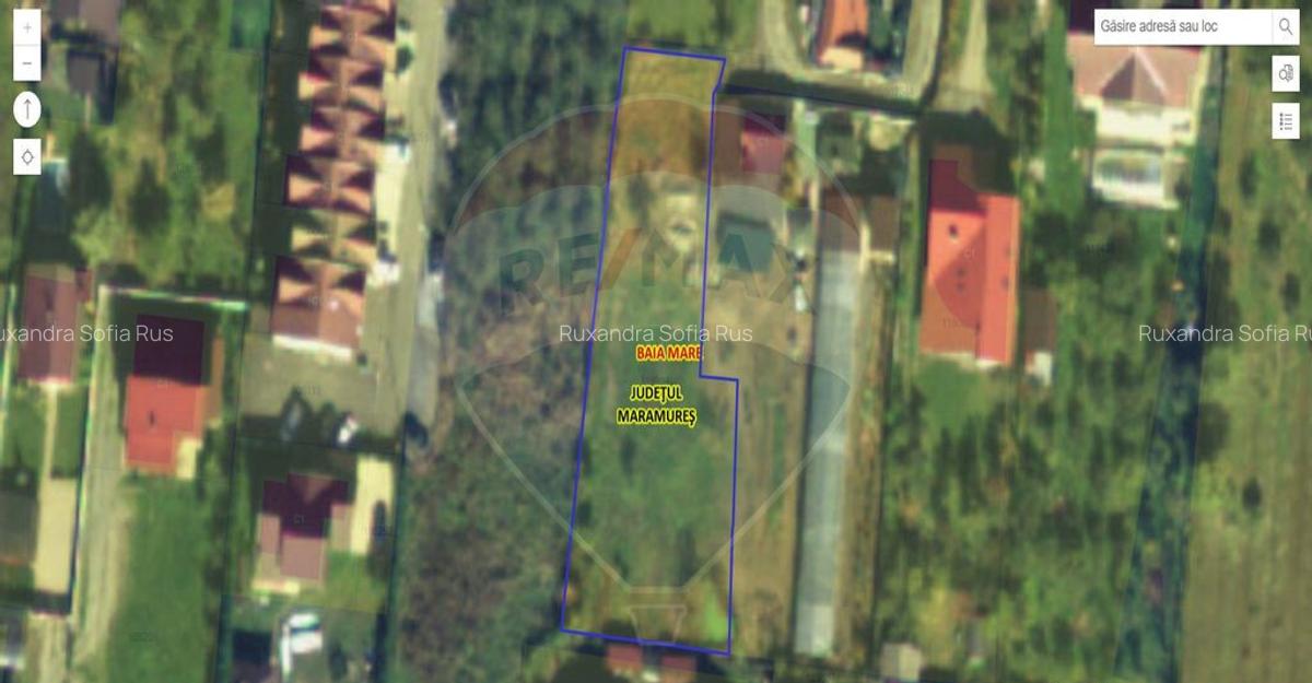 Teren Baia Mare strada Victoriei - 8 Teren Baia Mare strada Victoriei - 8