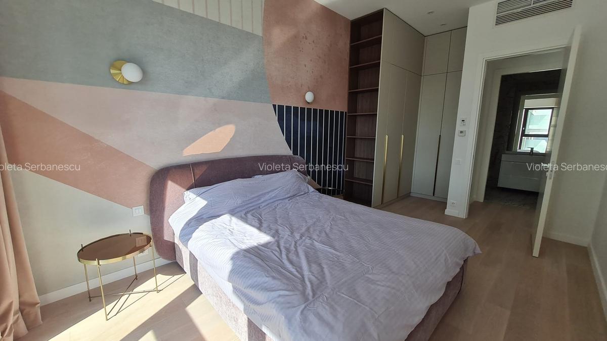 Inchiriere 2 camere 61 mp mobilat Lemon Design | Garaj | ONE VERDI PARK - 8