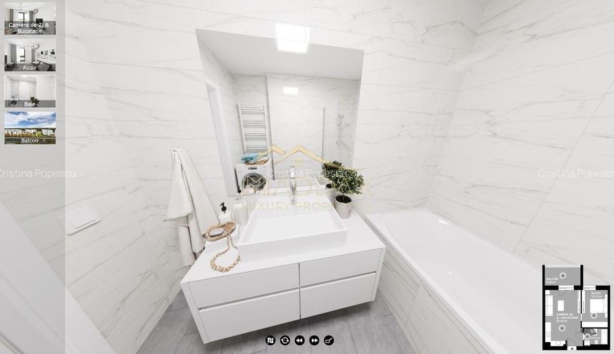 Studio Dublu *62.44mp* + Parcare // Baneasa Forest View - 24