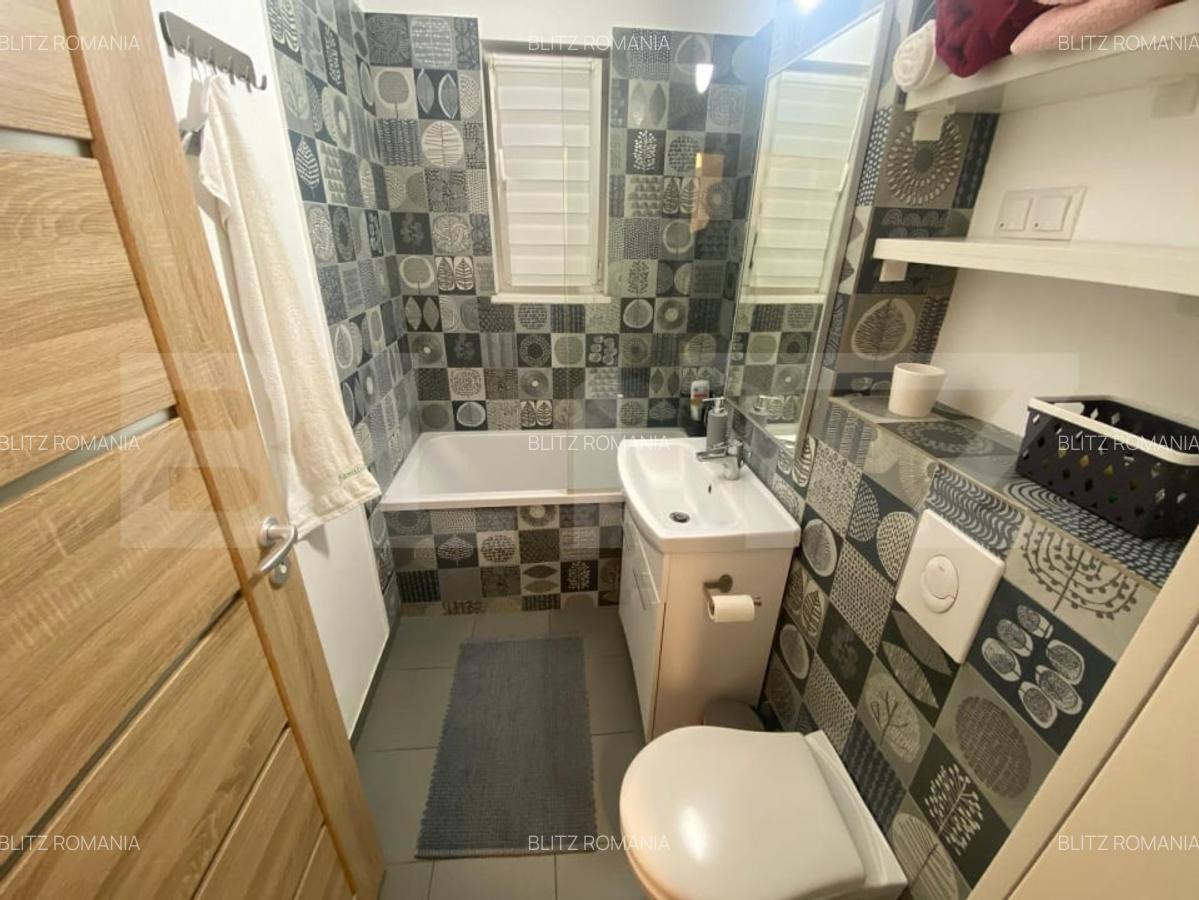 Apartament 2 camere, 51,23 mp, etaj intermdiar, la cheie, Piata Flora, Manastur - 5