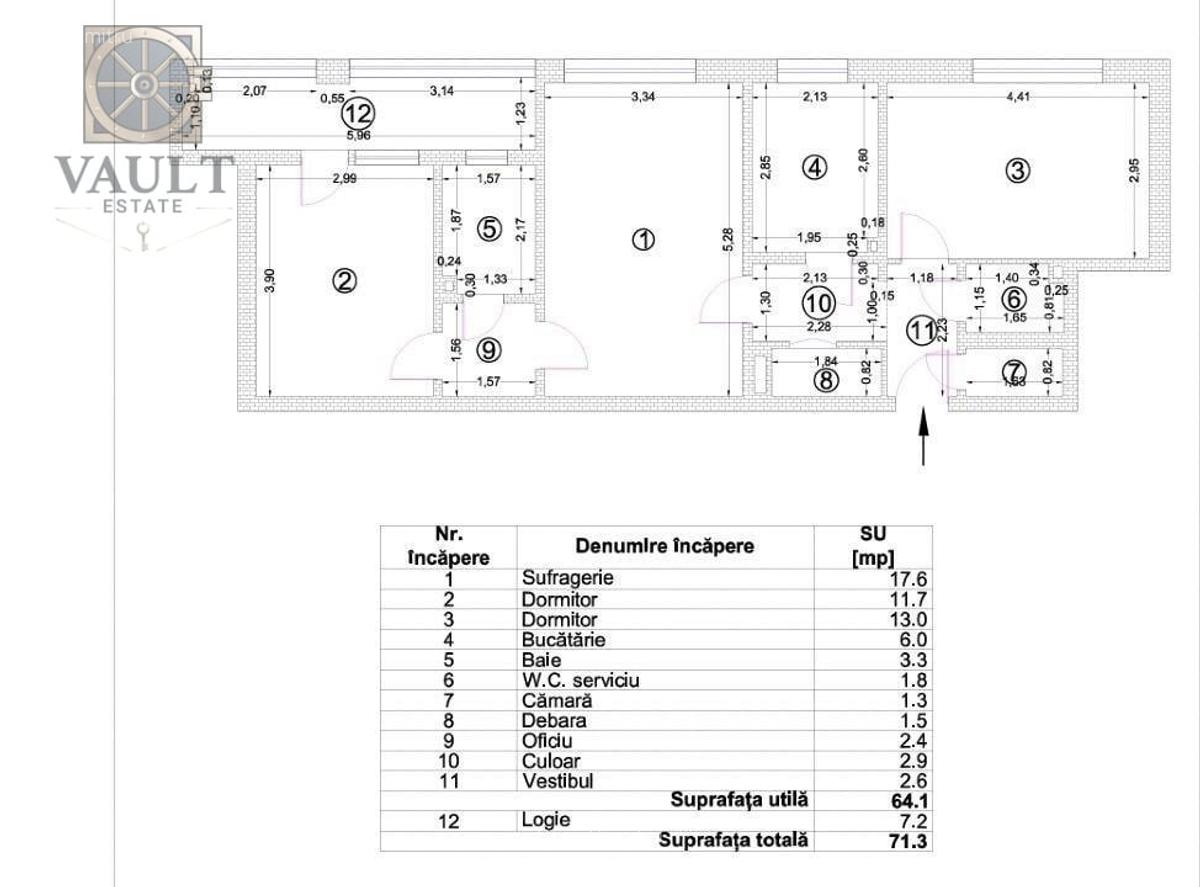 APARTAMENT 3 CAMERE - PARCUL IOR - BABA NOVAC - 3
