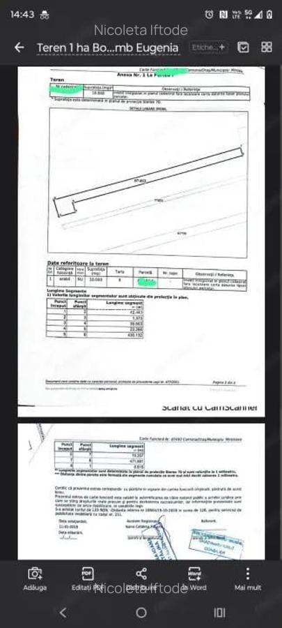 10000 mp teren extravilan Valea Lupului - 1
