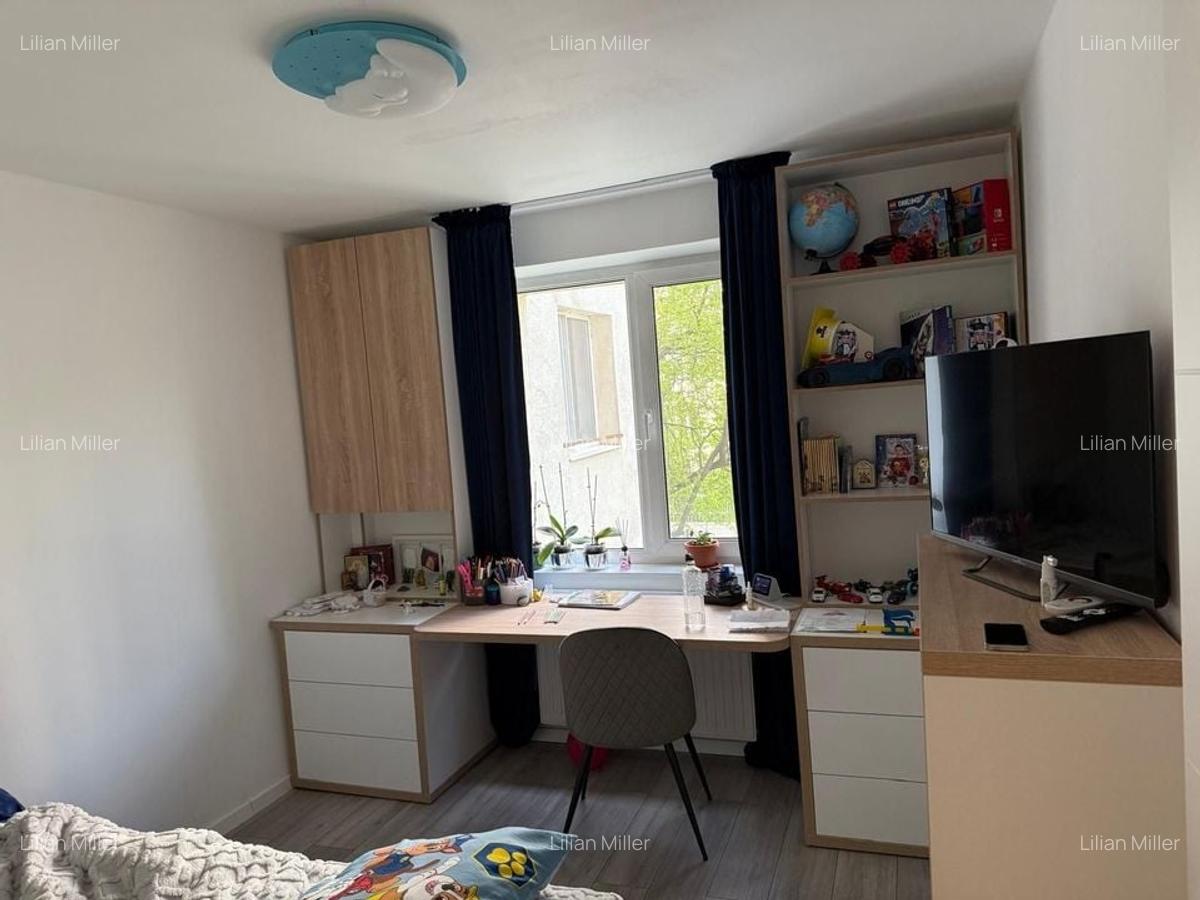 4 camere , Renovat integral, Mobilat modern, poziție excelentă - metrou L304 - 7
