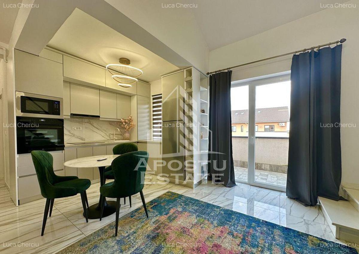 Penthouse cu 3 camere si 2 bai complet mobilat si utilat ... - 4