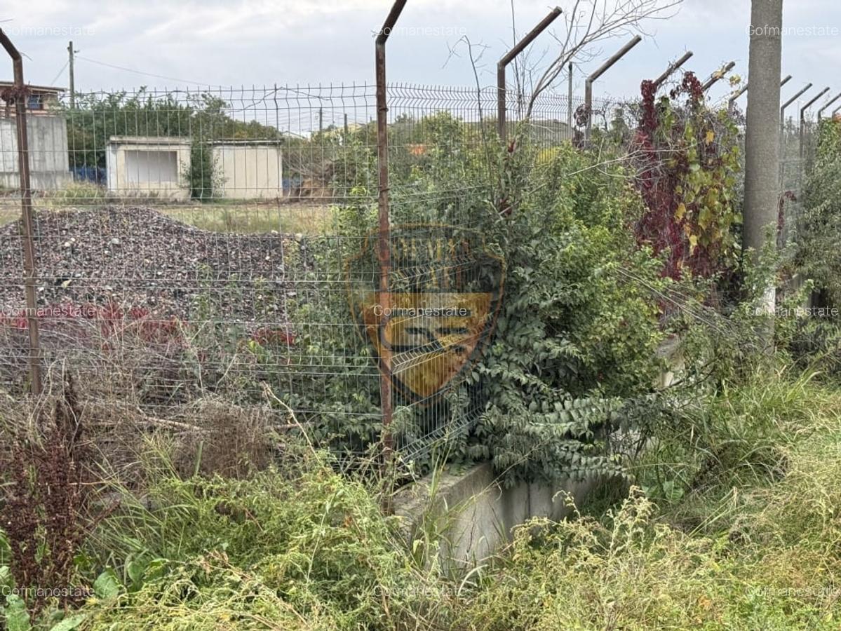 Teren pe colt intravilan pietruit imprejmuit varianta Ovidiu, Autostrada A2 - 8 Teren pe colt intravilan pietruit imprejmuit varianta Ovidiu, Autostrada A2 - 8