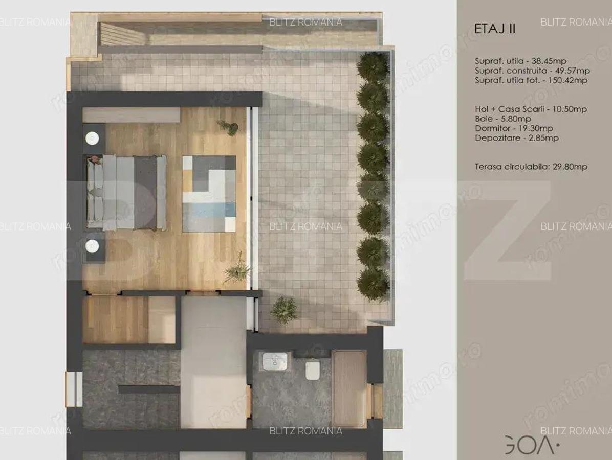 Casa cu 5 camere tip duplex, impecabila, zona Tractorul - 3