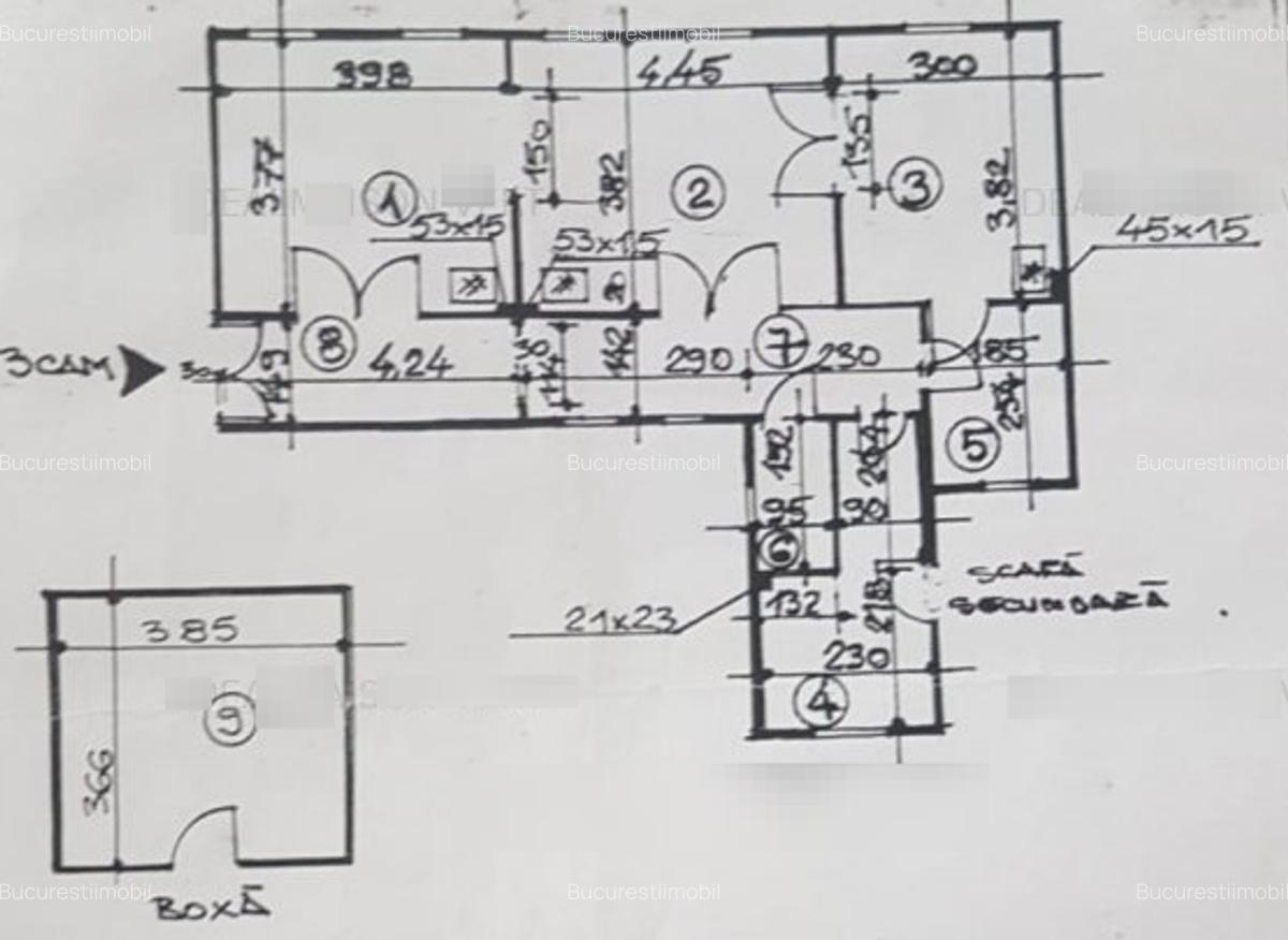 Spacious 3-Room, Universitate:, Str. Ivo Andric, ID MT742 - 1