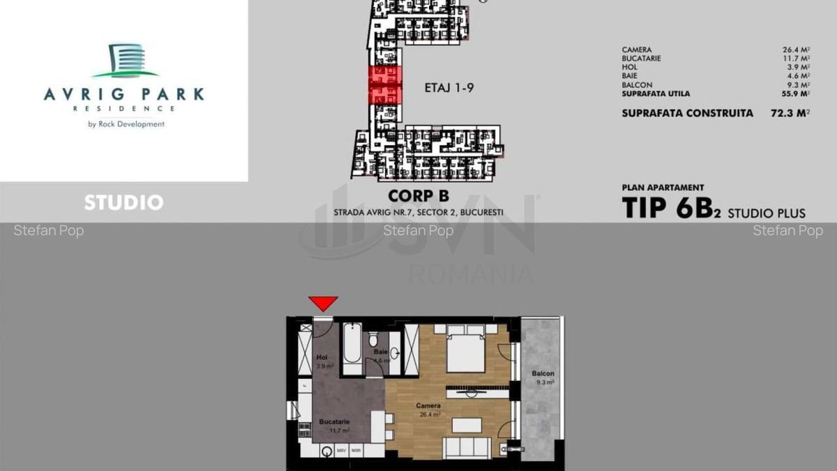 REA1023143 DIRECT DEZVOLTATOR I AVRIG RESIDENCE I 2 CAMERE - 5