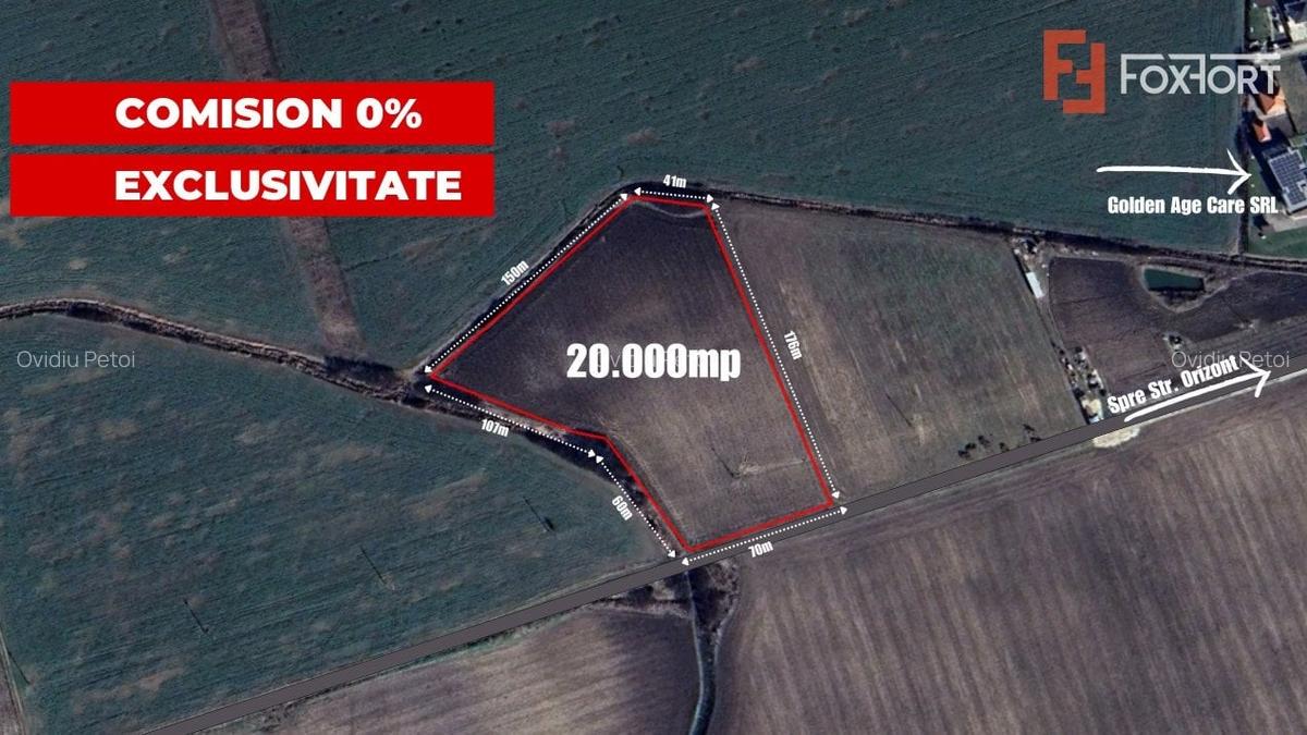 COMISION 0% Teren extravilan agricol 2ha, Sacalaz - 1