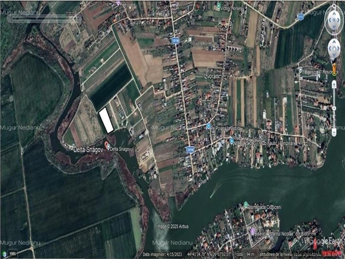 Teren cu deschidere la Lacul Snagov 7500mp / 54ml - 3