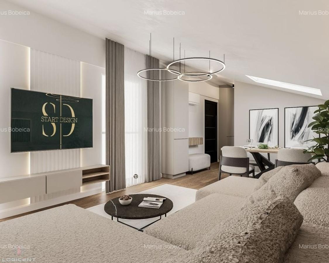 APARTAMENT NOU - 2 camere, parter, cu GRĂDINĂ, Complex LOGICENT; - 7
