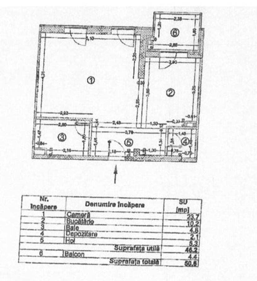 Apartament 2 camere 50mp bloc 2023 sect 4 -Brancoveanu -Turnu Magurele - 3