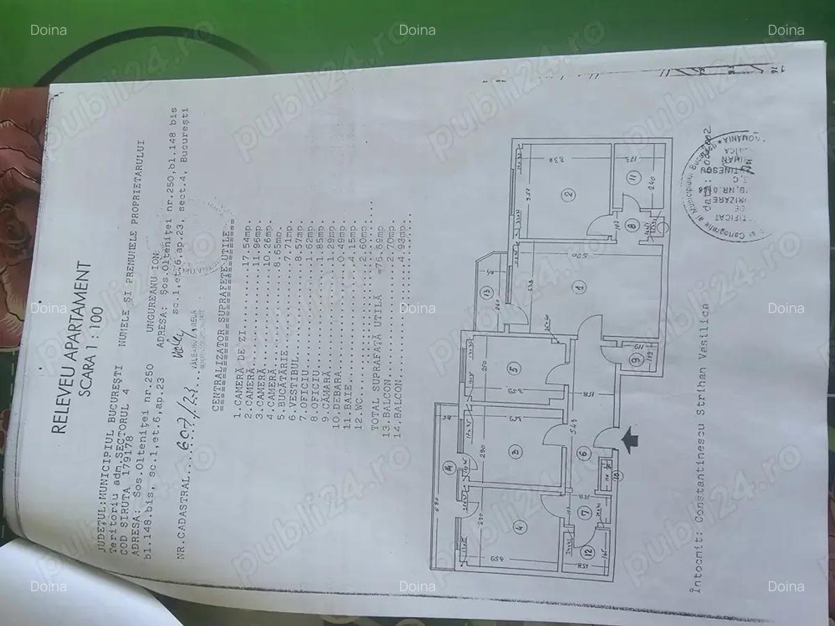 *Vand apartament 4 camere Sector 4, ?oseaua Olteni?ei, Bucure?ti* - 2