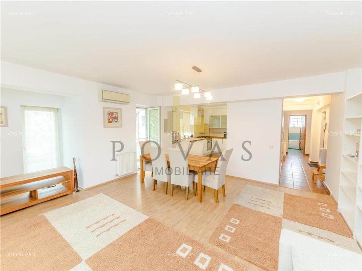 Apartament cu 3 camere semidecomandat, mobilat în Băneasa - 2