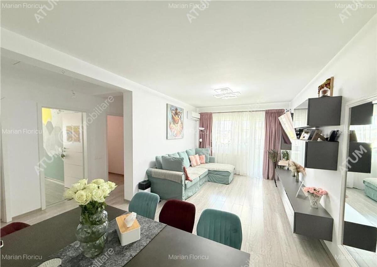 Apartament 3 camere mobilat si utilat 75 mp cu pod si loc pa - 2