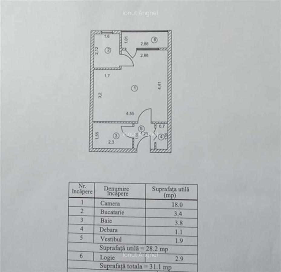 Vanzare Garsoniera decomandata sector 3 - 1