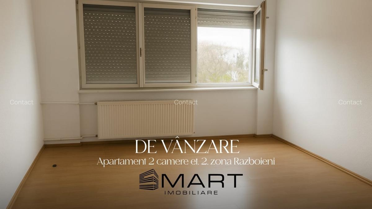 Apartament 2 camere et.2 zona Razboieni - 1