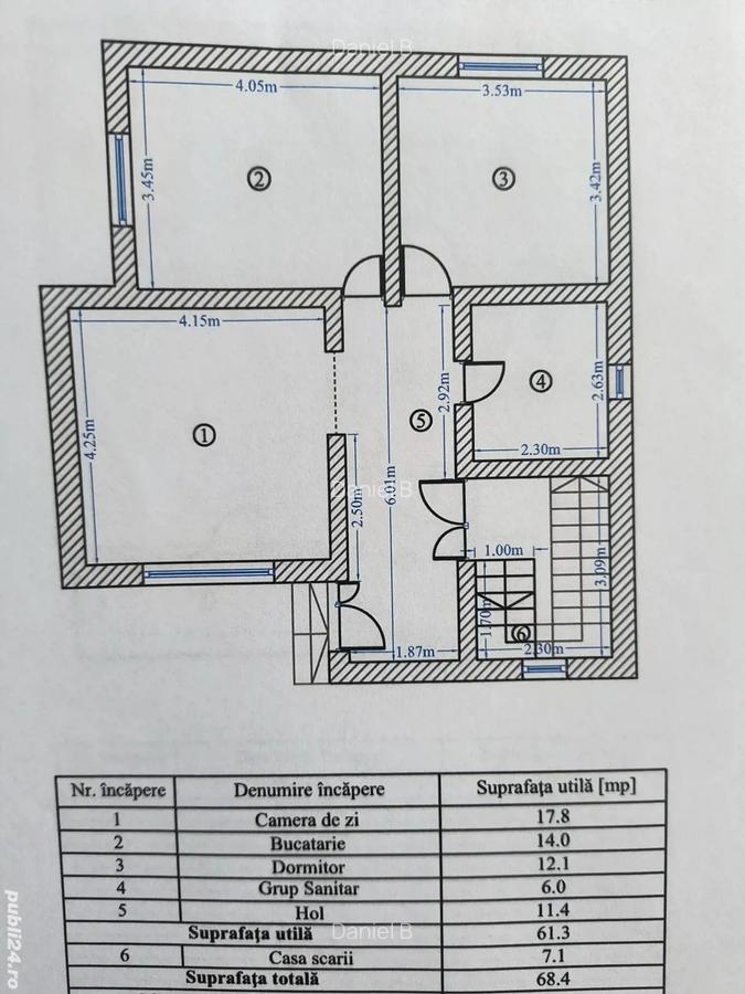 Vila P+1 5 Camere,180Mp Util, 417Mp Teren. Comuna Berceni IF - 2