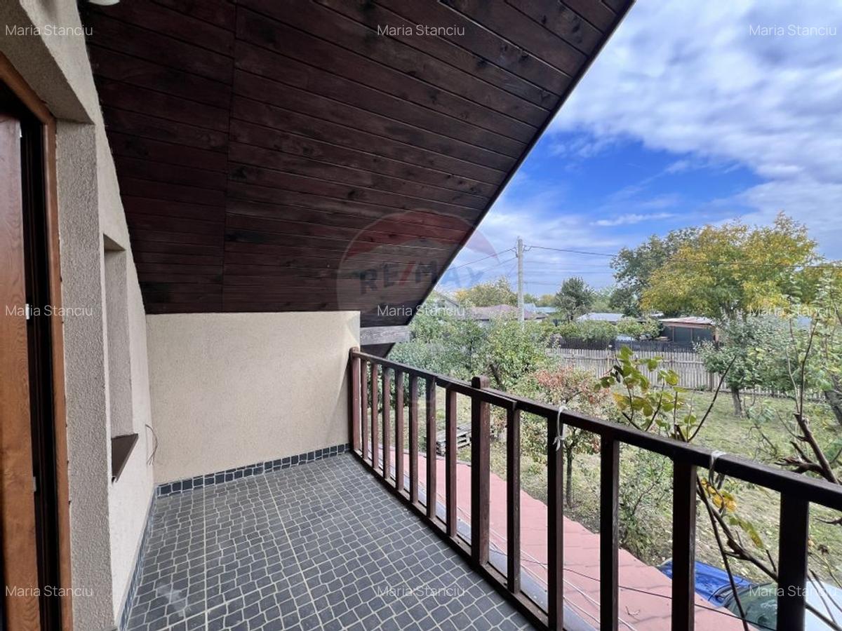 Casa de lemn cu teren generos de 1312 mp de vanzare in Fundulea - 29
