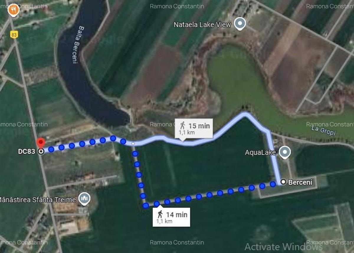 Teren intravilan 300 mp | Berceni Vidra | Lake Garden - 2