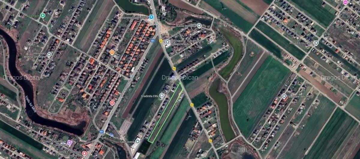 Teren Intravilan In Rate Berceni zona Mamina | curent si gaz | #LG7.1E - 5